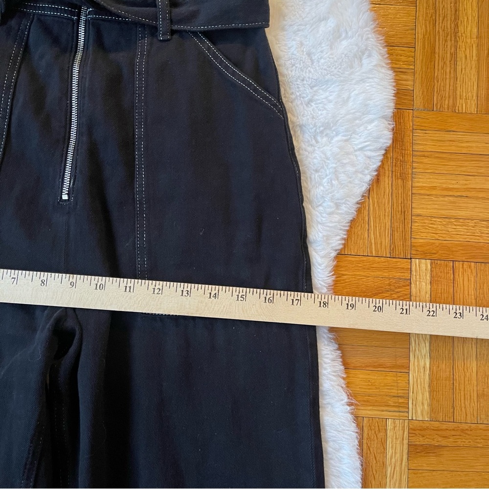 REFORMATION Cassidy Corduroy Jumpsuit Black - Picture 12 of 12